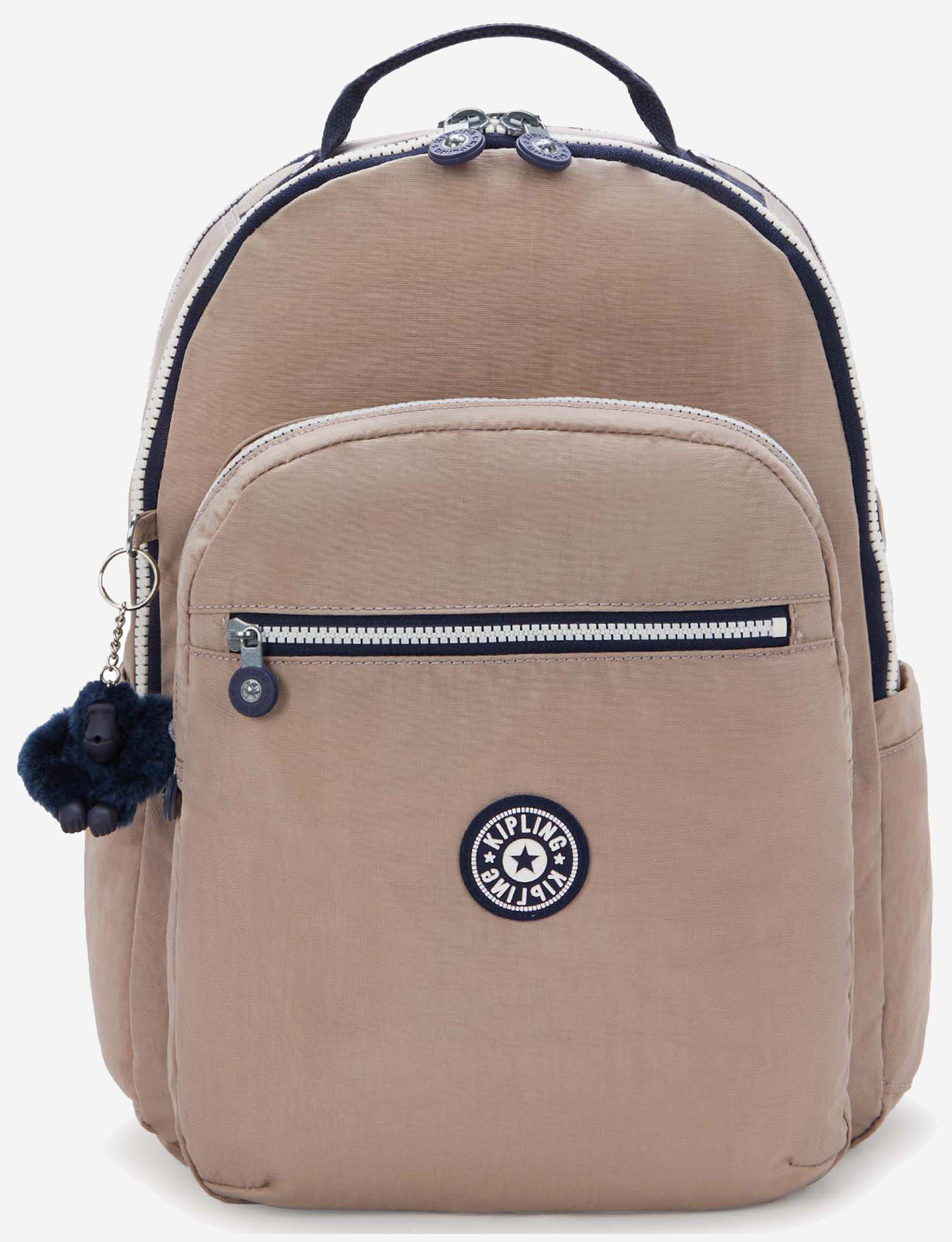 KIPLING Seoul Lap Soft Taupe C Large backpack (with laptop compartment) I2969-7ML
