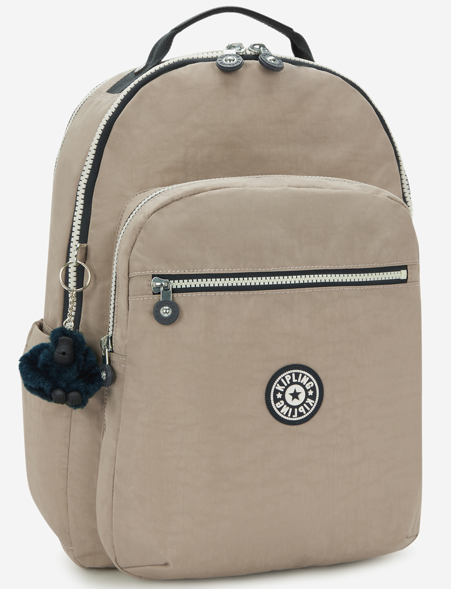 KIPLING Seoul Lap Soft Taupe C Large backpack (with laptop compartment) I2969-7ML