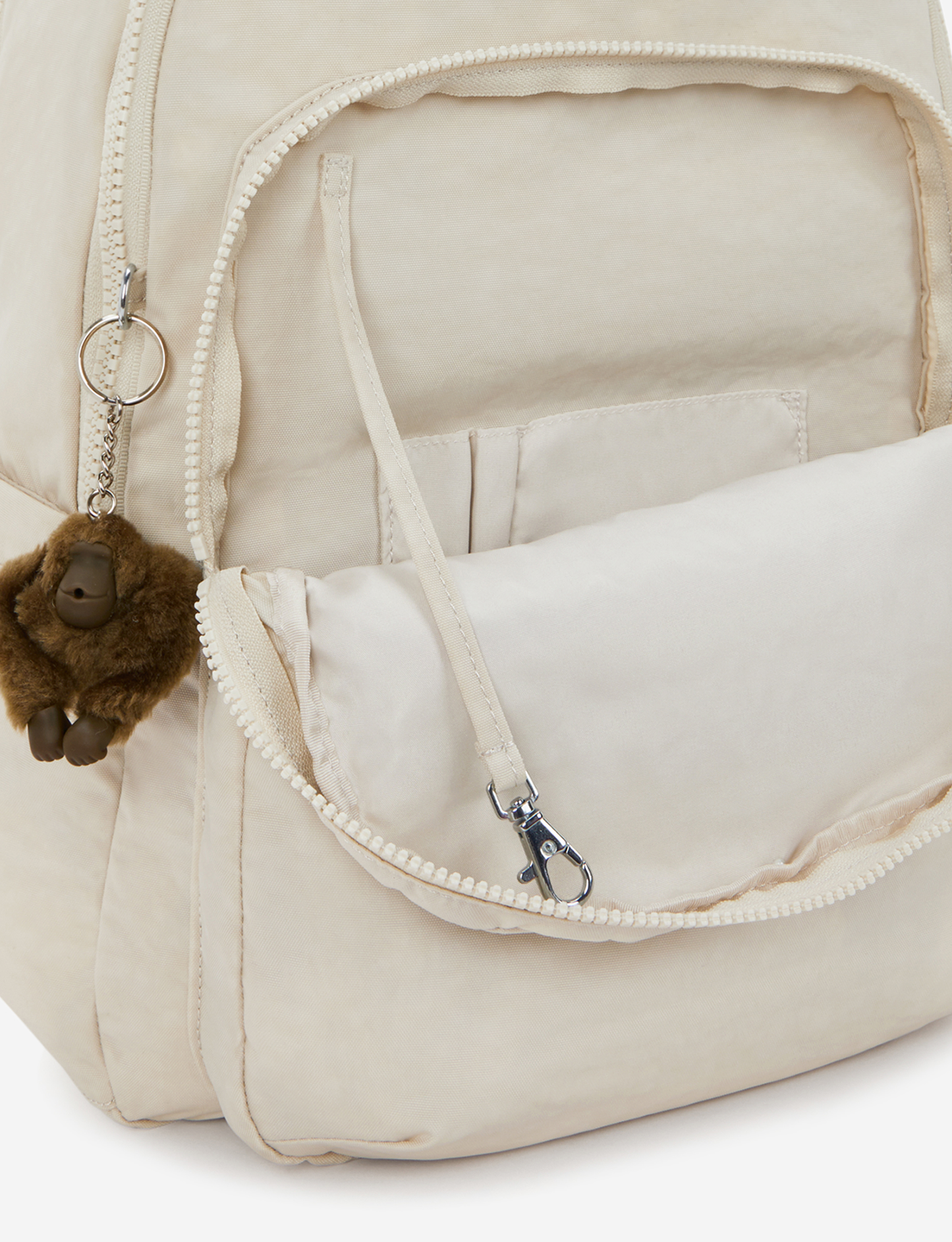 KIPLING Seoul Lap Soft Sand Large backpack (with laptop compartment) I2969-9LO