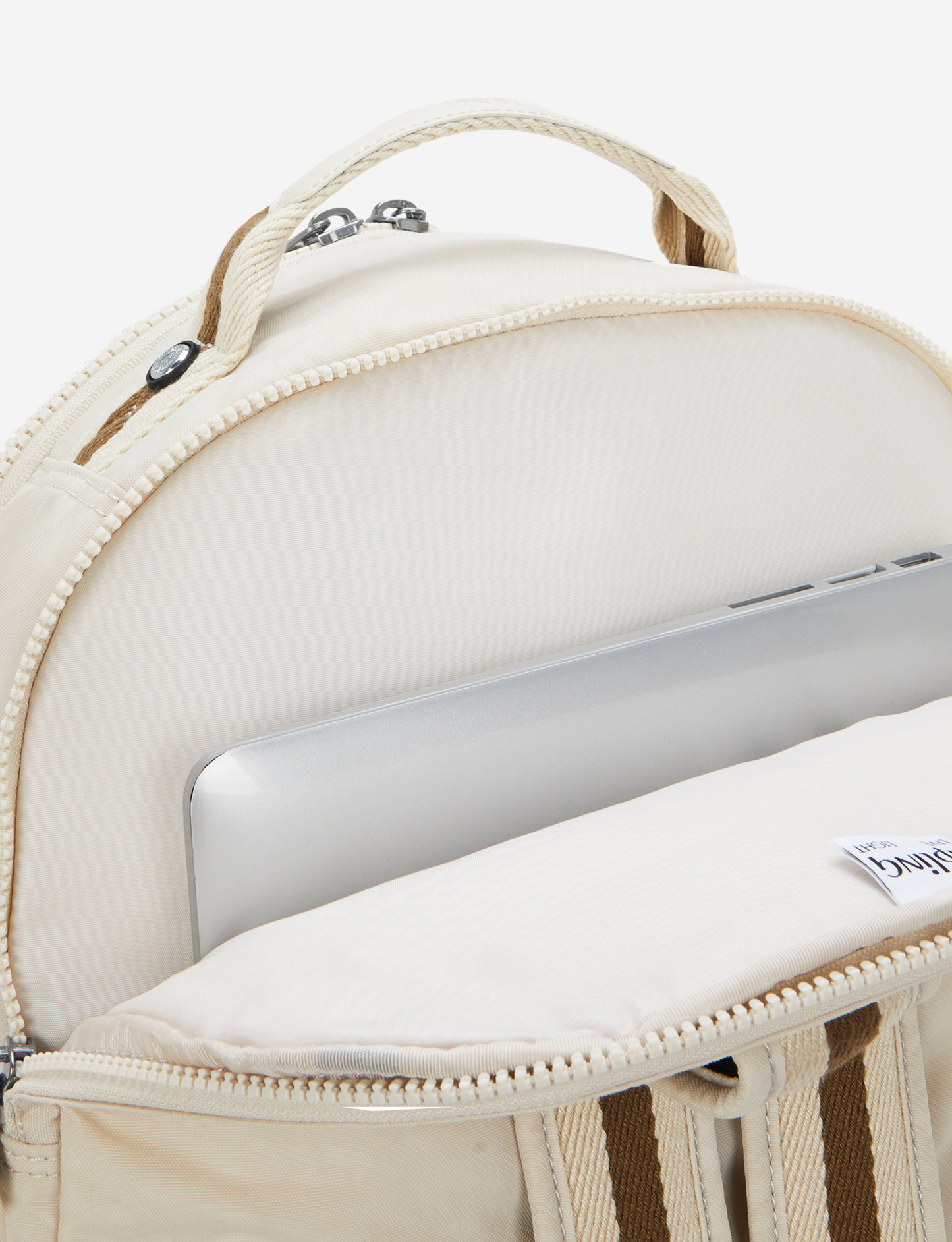 KIPLING Seoul Lap Soft Sand Large backpack (with laptop compartment) I2969-9LO