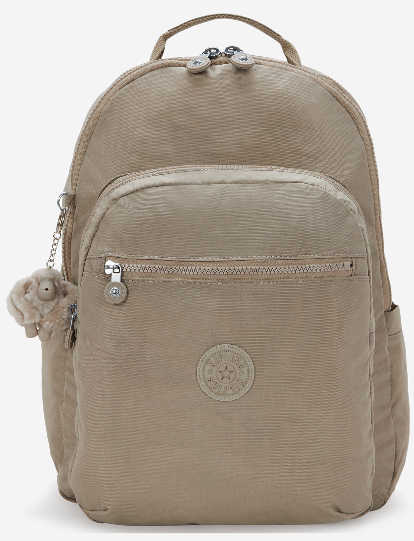 KIPLING Seoul Lap Soft Taupe Large backpack (with laptop compartment) I2969-4PW