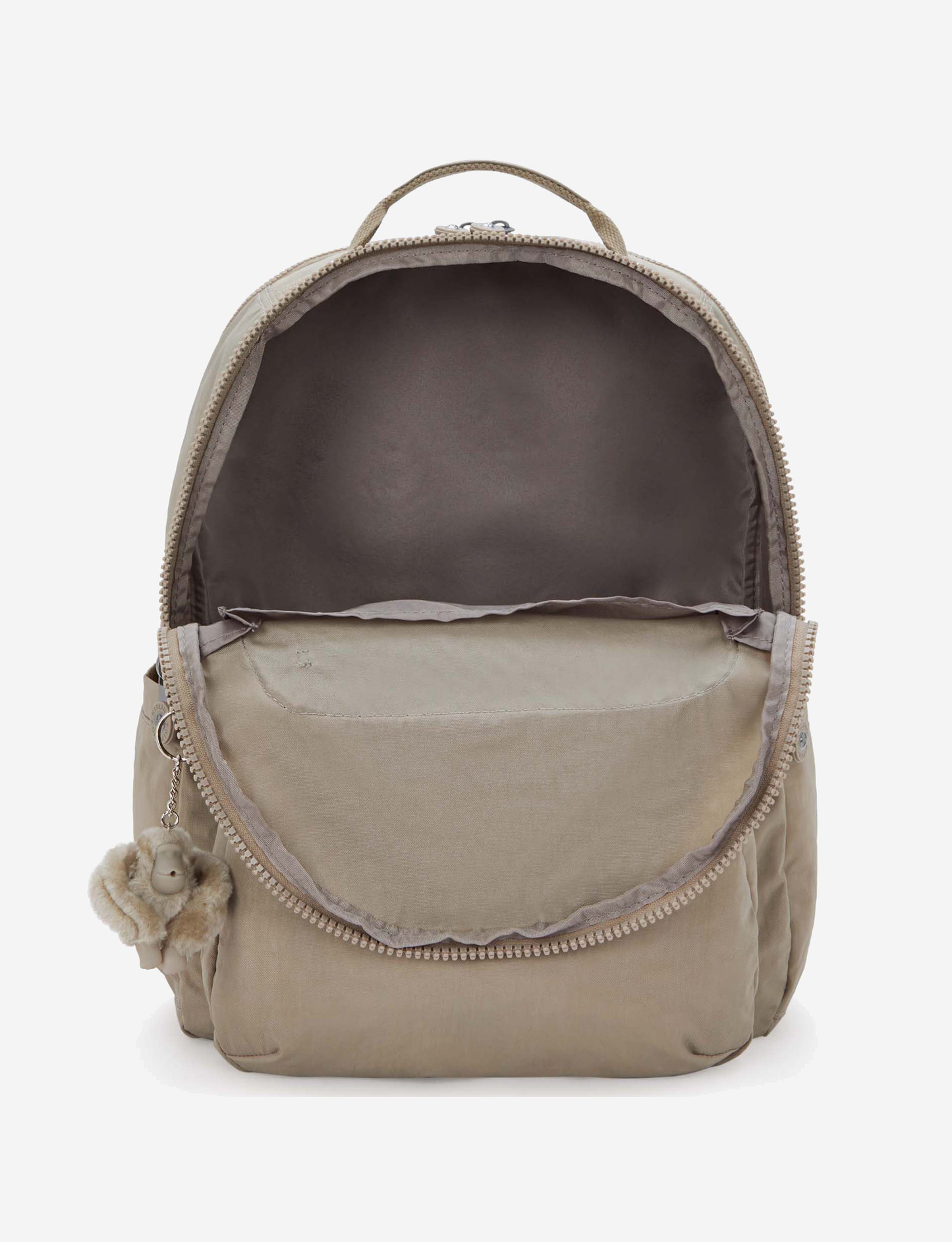 KIPLING Seoul Lap Soft Taupe Large backpack (with laptop compartment) I2969-4PW