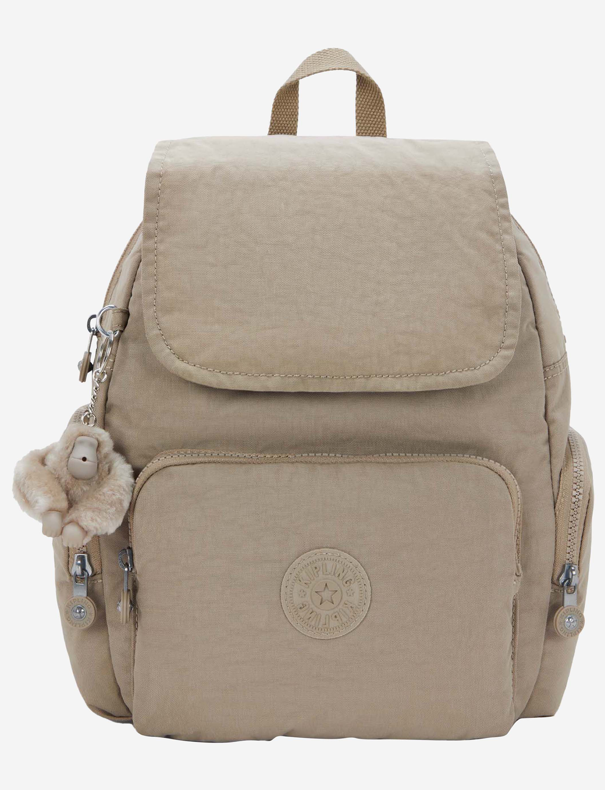 KIPLING City Zip S Soft Taupe Small backpack I3523-4PW