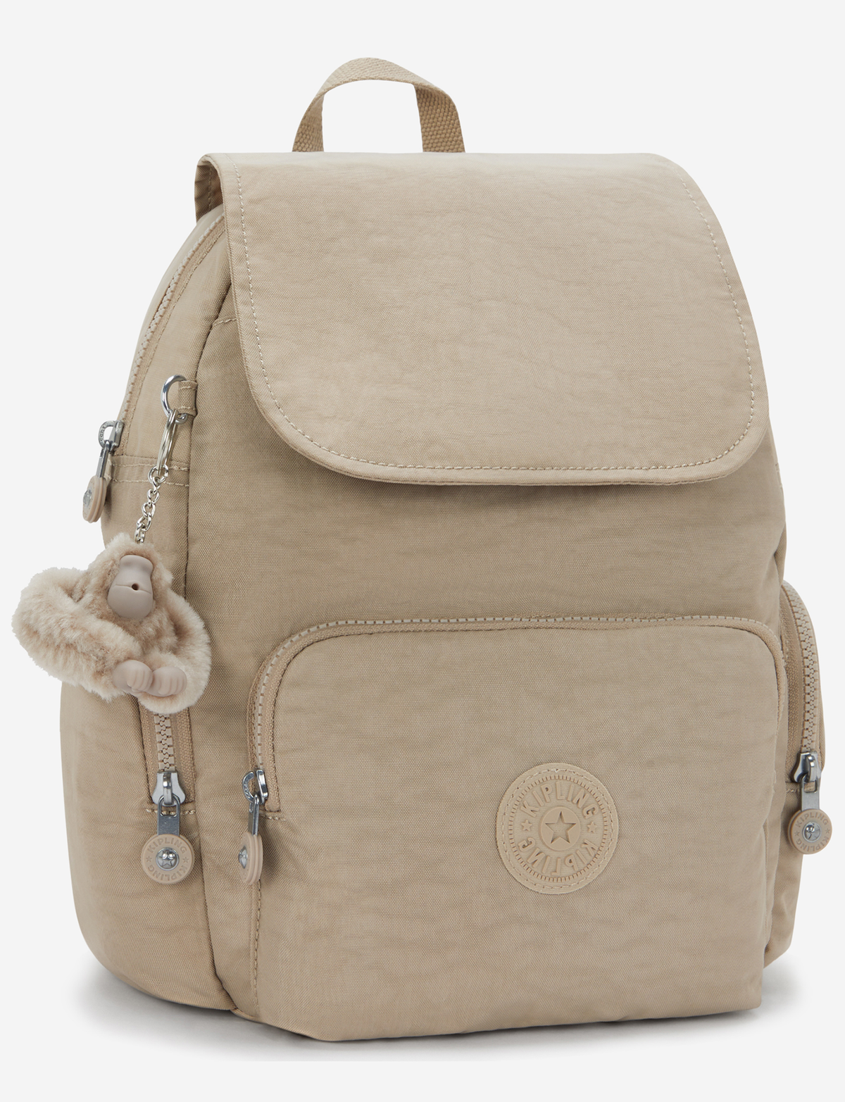 KIPLING City Zip S Soft Taupe Small backpack I3523-4PW