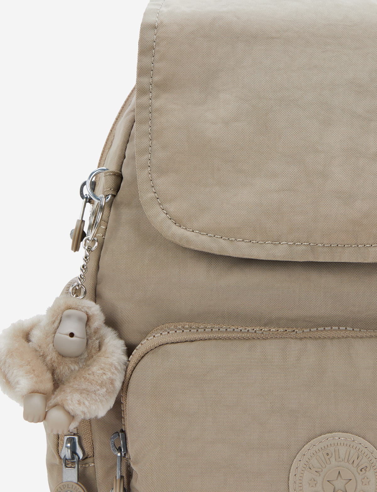 KIPLING City Zip S Soft Taupe Small backpack I3523-4PW
