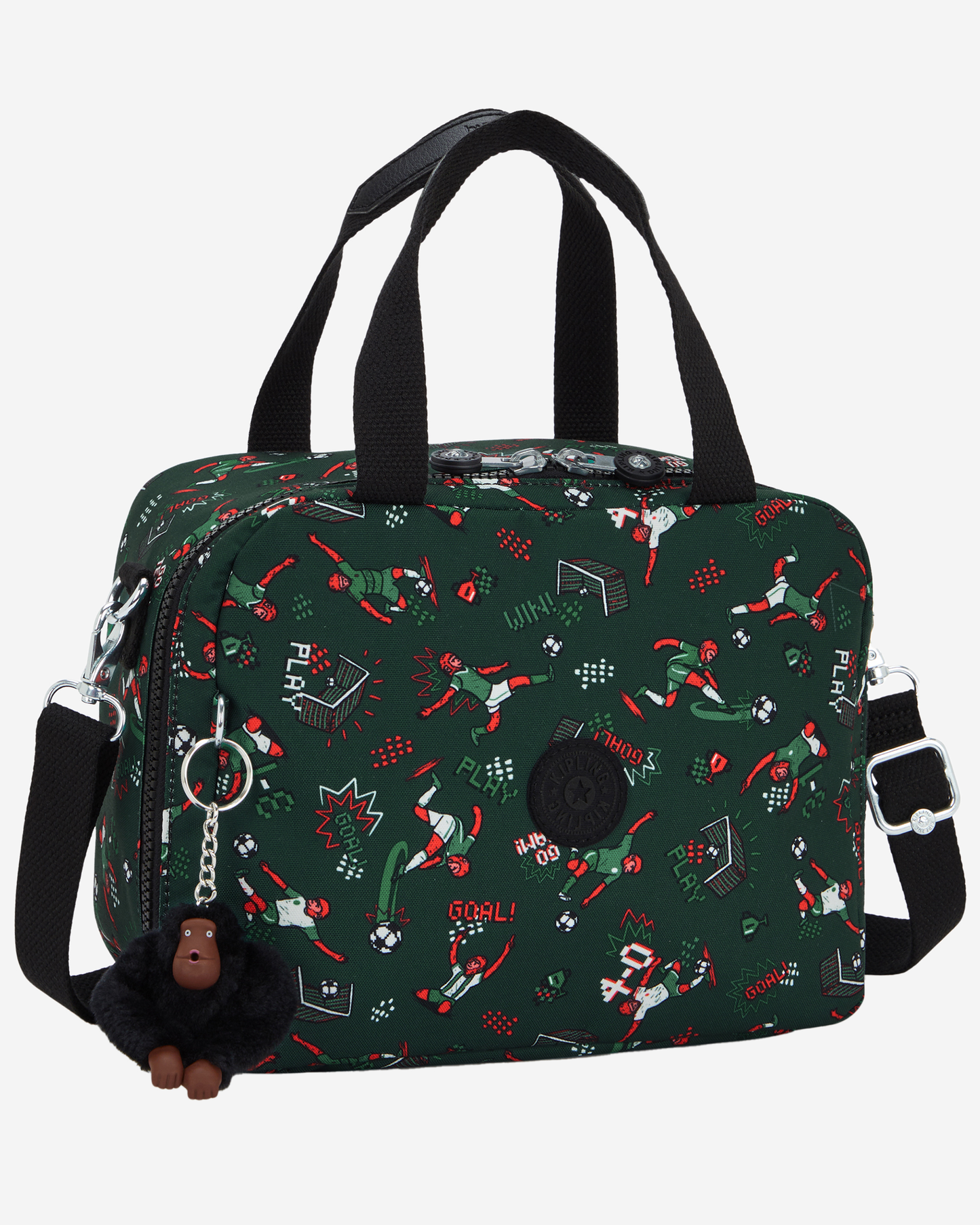Kipling  Miyo Soccer Prt Large LunchBag with Trolley Sleeve I2989-2KT