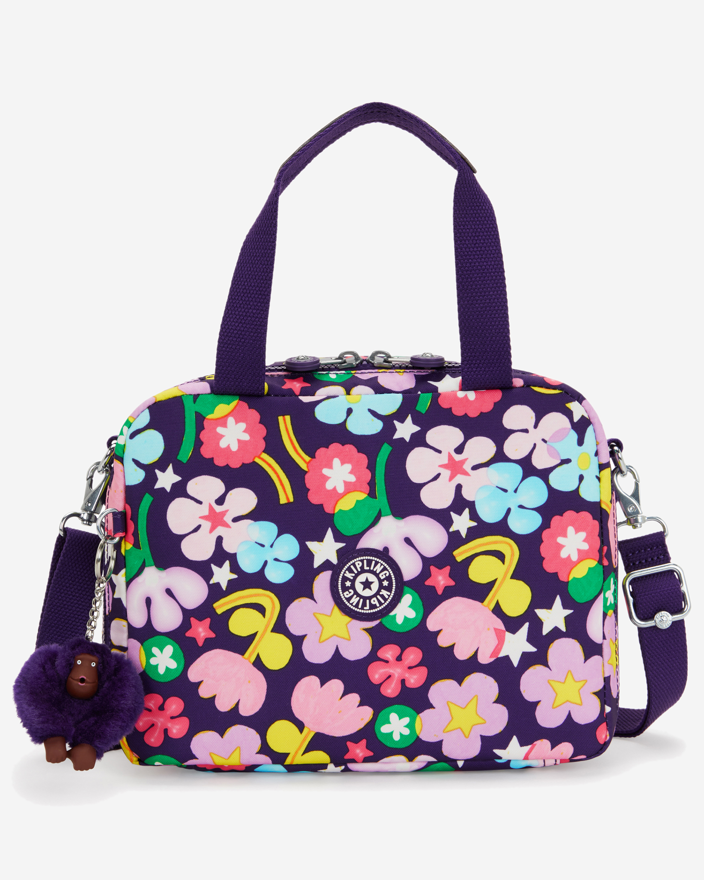 Kipling  Miyo Fairy Flower Large LunchBag with Trolley Sleeve I2989-9MO