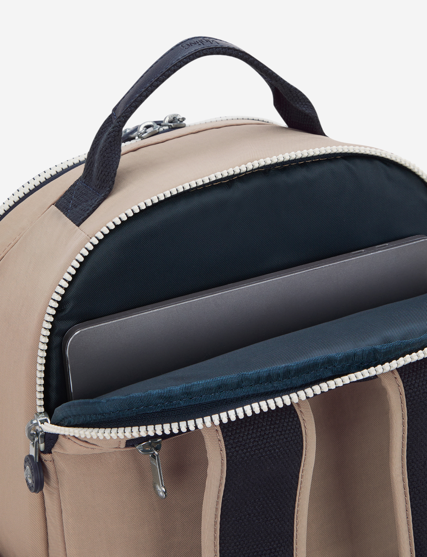 KIPLING Seoul Cabin Soft Taupe C Large travel backpack (with laptop compartment) I9986-7ML