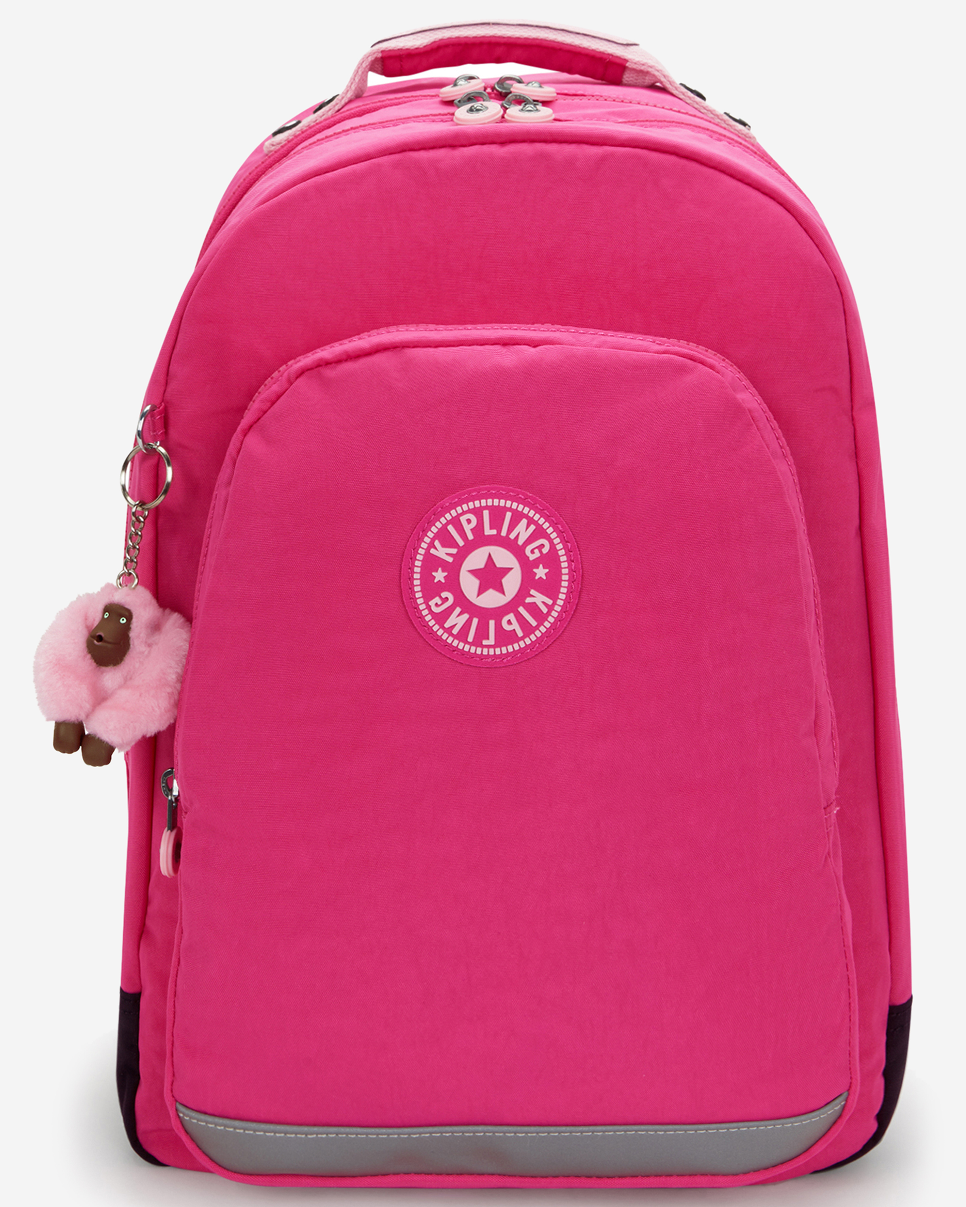 Kipling  Class Room Intense Rose Large Backpack with Laptop Compartment I4053-2GU