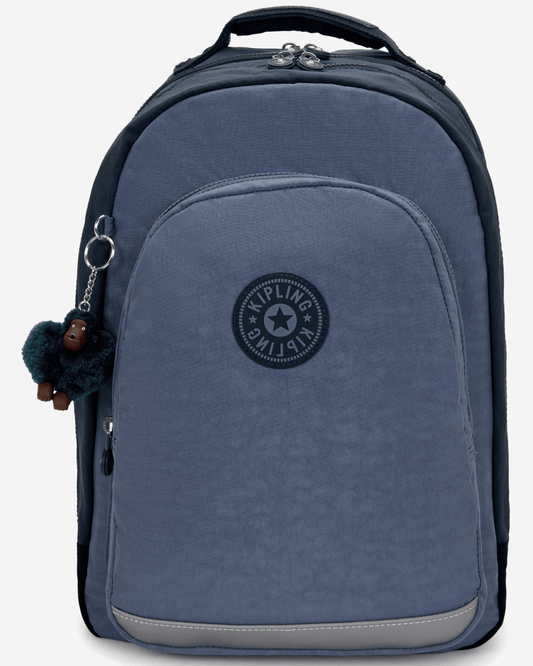 Kipling  Class Room Game Grey Large Backpack with Laptop Compartment I4053-7FK