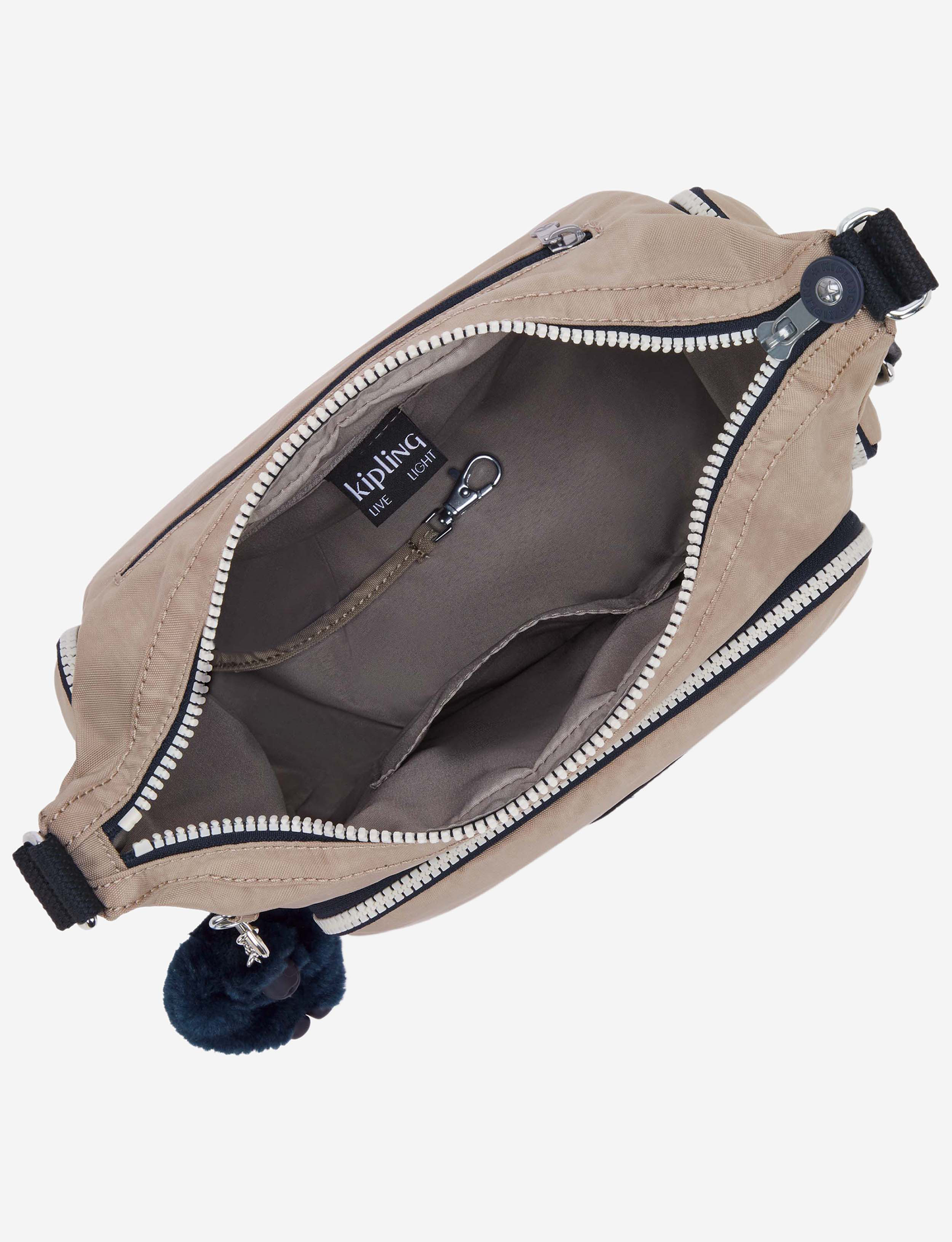 KIPLING Gabb S Soft Taupe C Medium crossbody I4493-7ML