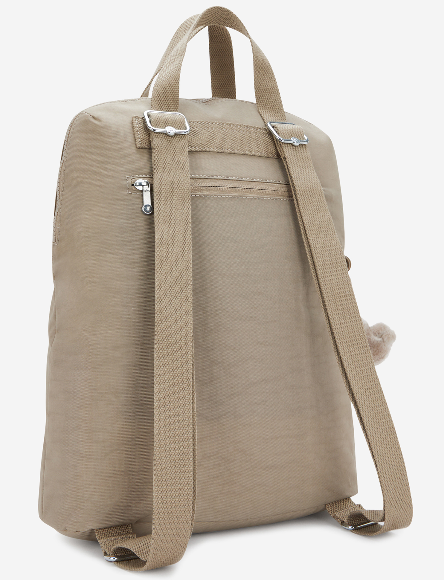 KIPLING Kazuki Soft Taupe Medium backpack (with laptop compartment) I3171-4PW