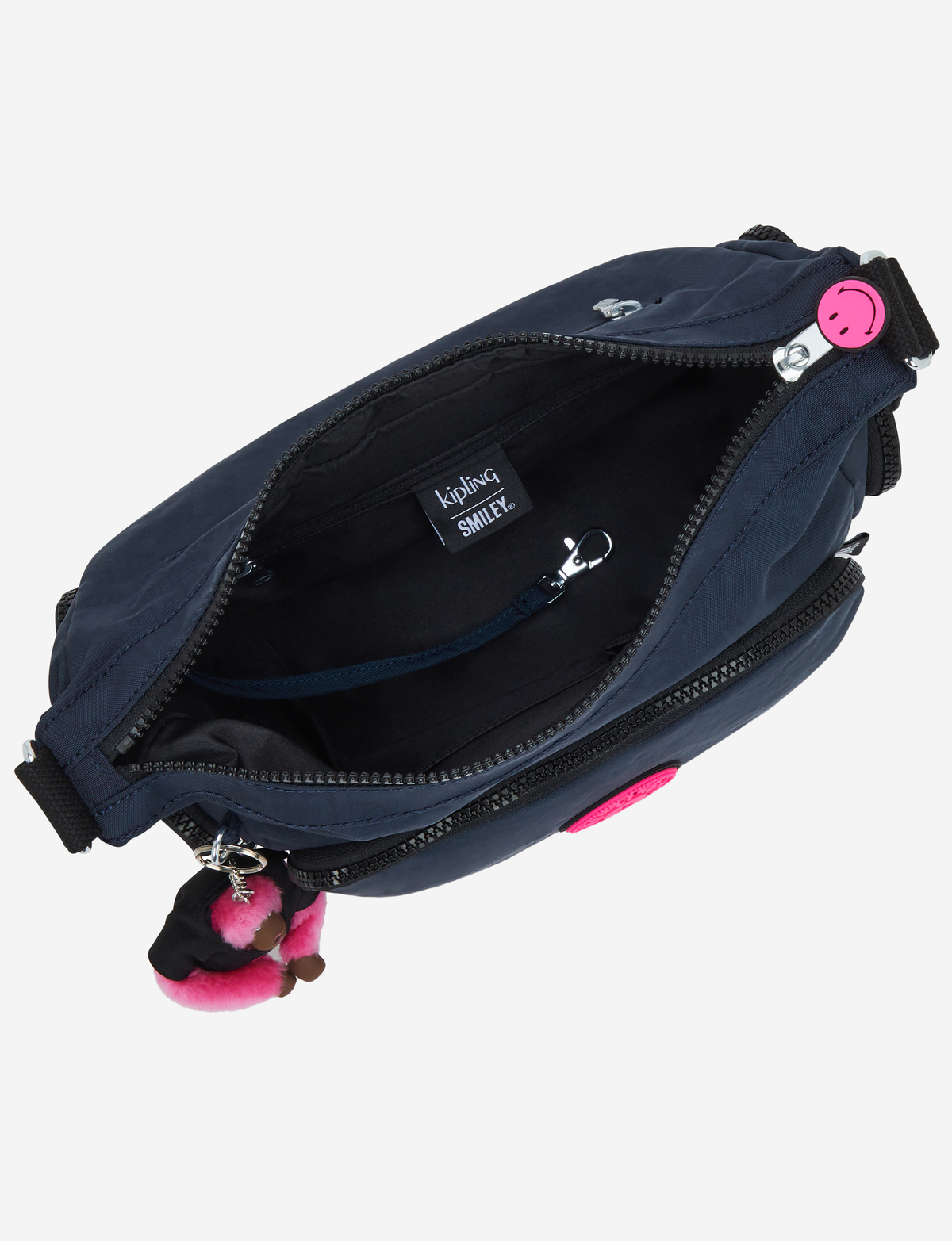 KIPLING Gabb S Pink Fun Blue Medium crossbody I9883-9KS