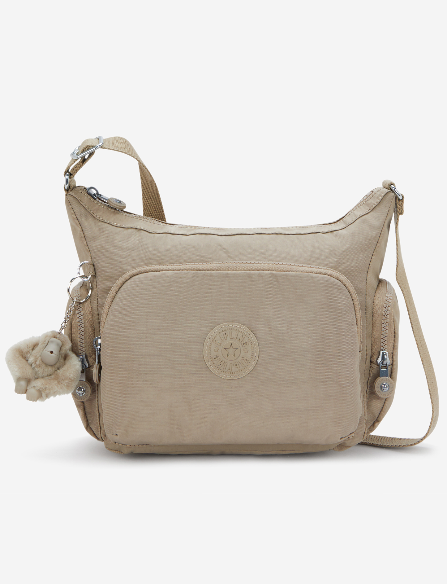 KIPLING Gabb S Soft Taupe Medium crossbody I4493-4PW