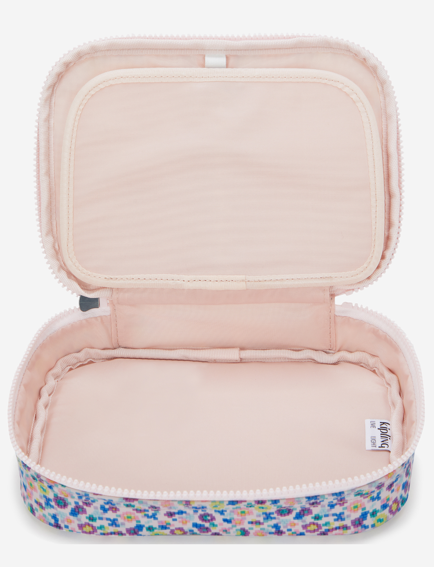 KIPLING 100 Pens Digi Flower Prt Large pencase I6002-7ER