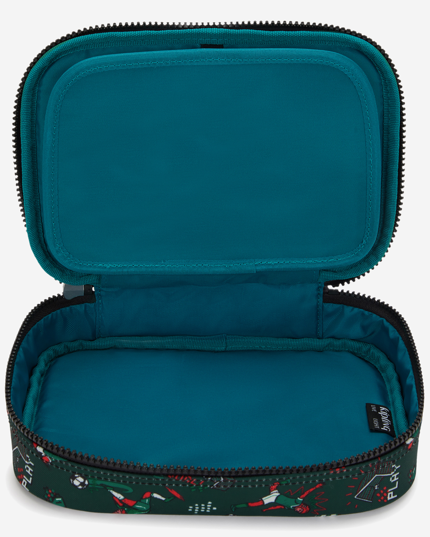 Kipling  100 Pens Soccer Prt Large Pencase I6002-2KT