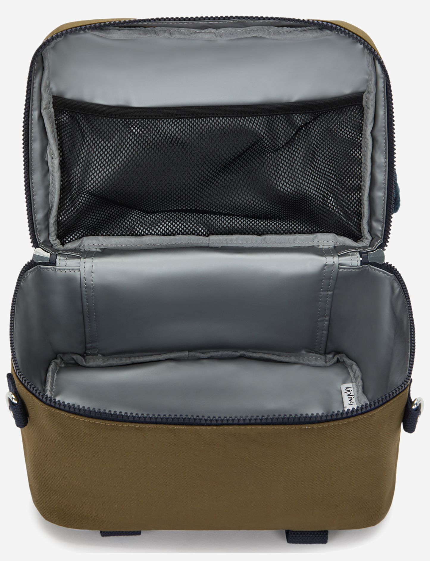 KIPLING Miyo Treasure Green Large lunchbag (with trolley sleeve) 15381-1HW