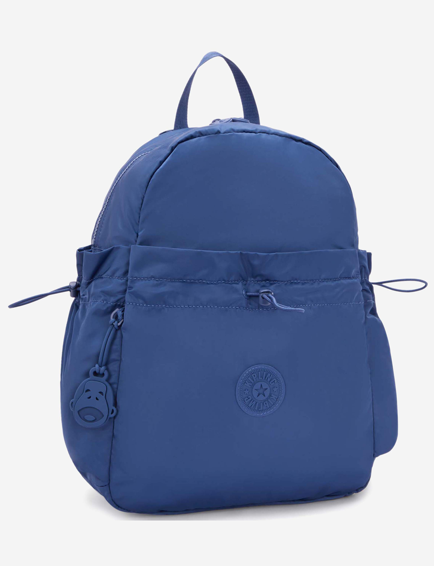 KIPLING Amita Casual Blue GZ Medium Backpack with Drawstring Pocket I8172-1KZ