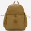 KIPLING Amita Goldish Brown Medium Backpack with Drawstring Pocket I8172-2TE