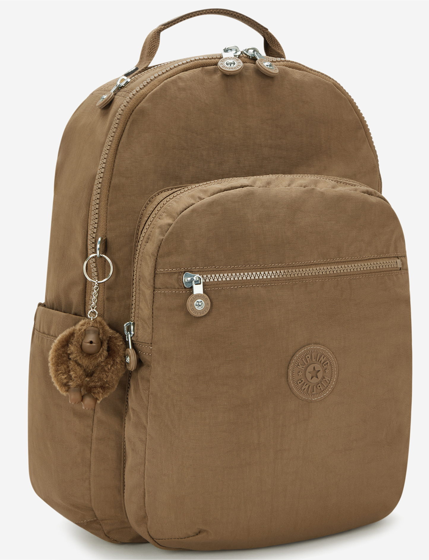 KIPLING Seoul Smooth Khaki Large backpack I5210-1NA