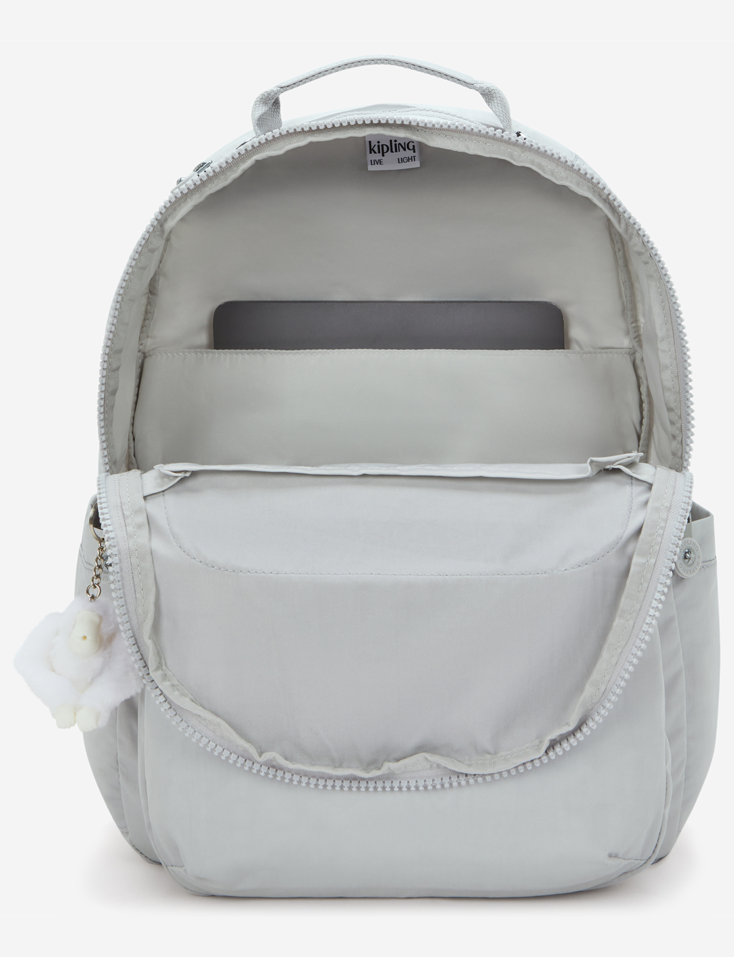 KIPLING Seoul Easy Grey Large backpack I5210-9RW