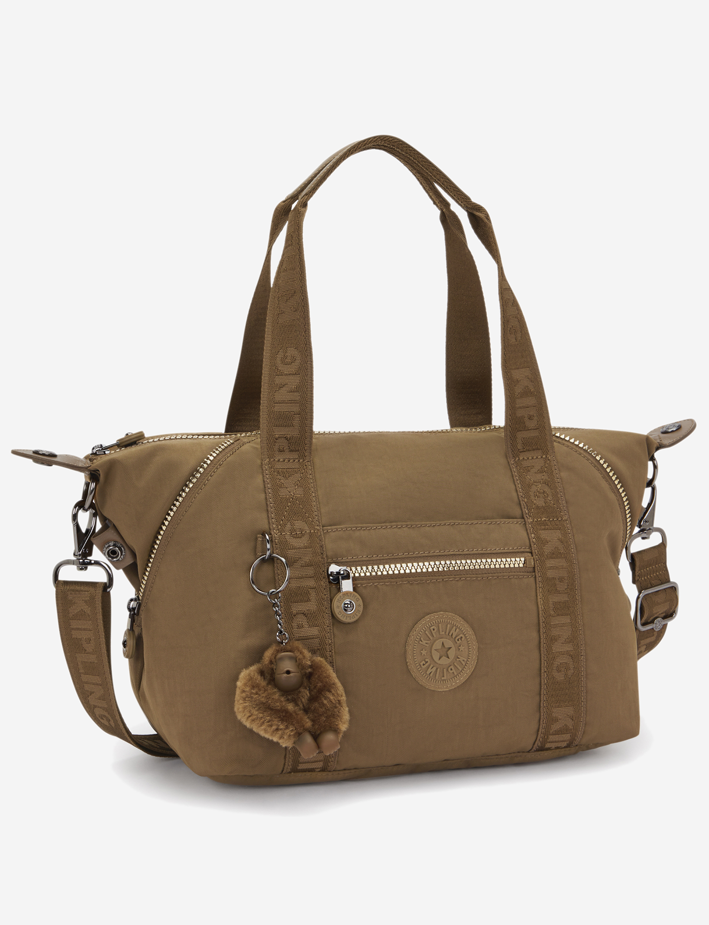 KIPLING Art Mini Glorious Khaki Small handbag (with removable shoulderstrap) I4781-1MR