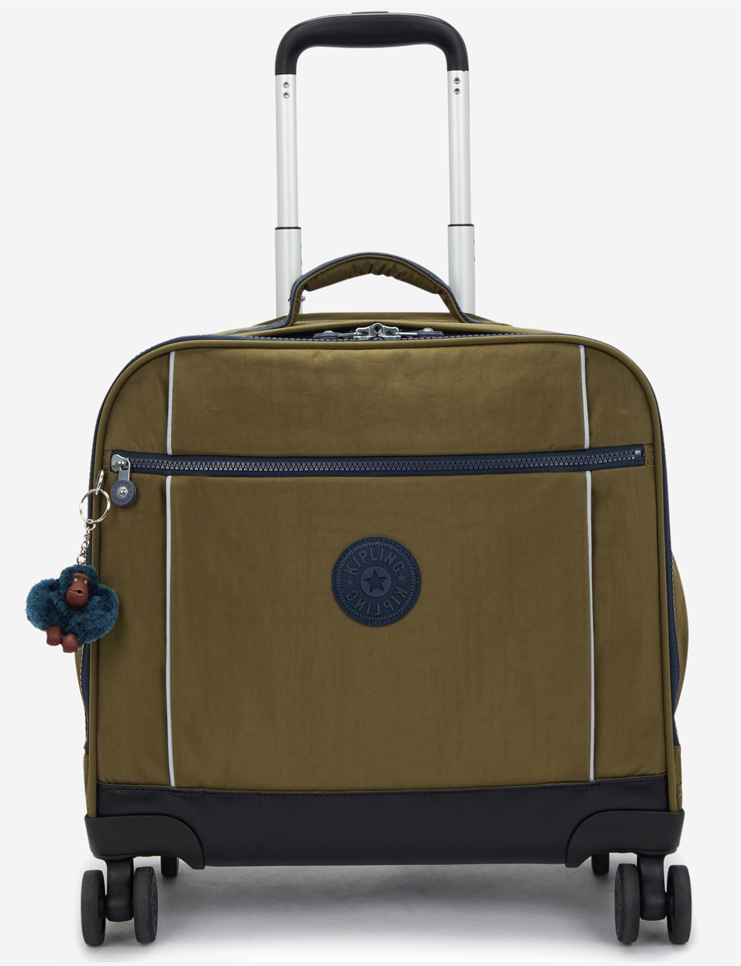 KIPLING New Storia Treasure Green Kids' 4-Wheeled School Bag with Laptop Compartment I4050-1HW