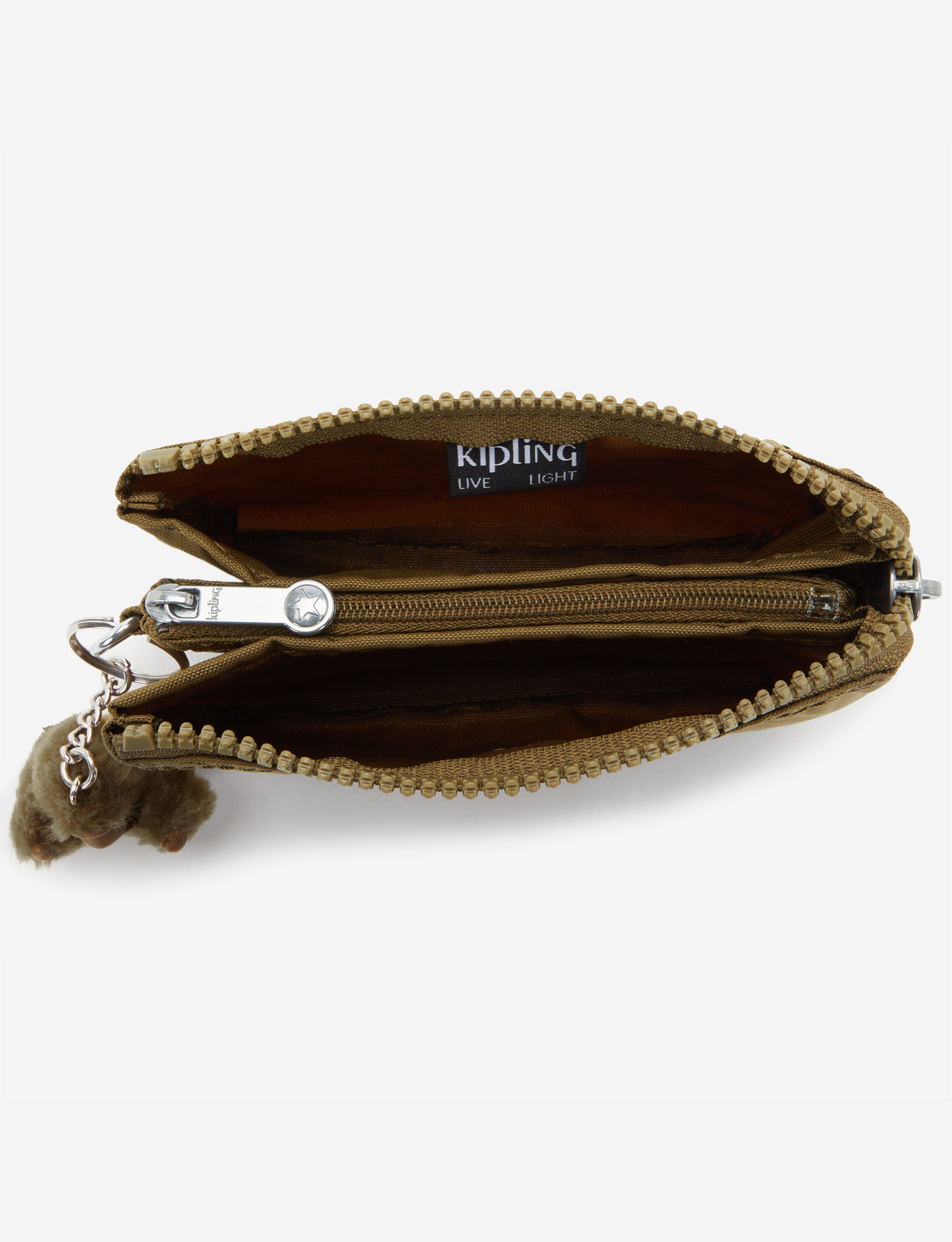 KIPLING Creativity S Smooth Khaki Small purse 01864-1NA