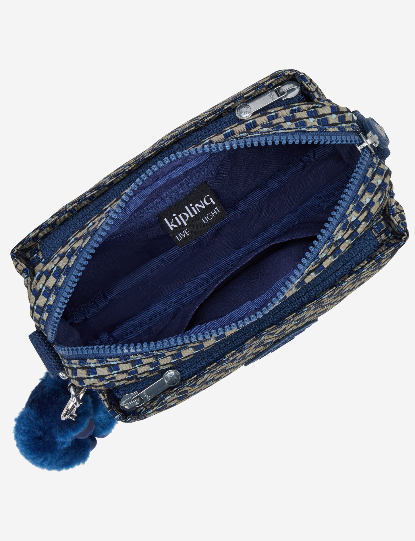KIPLING Abanu Blue on Wire Small crossbody I3942-9PC