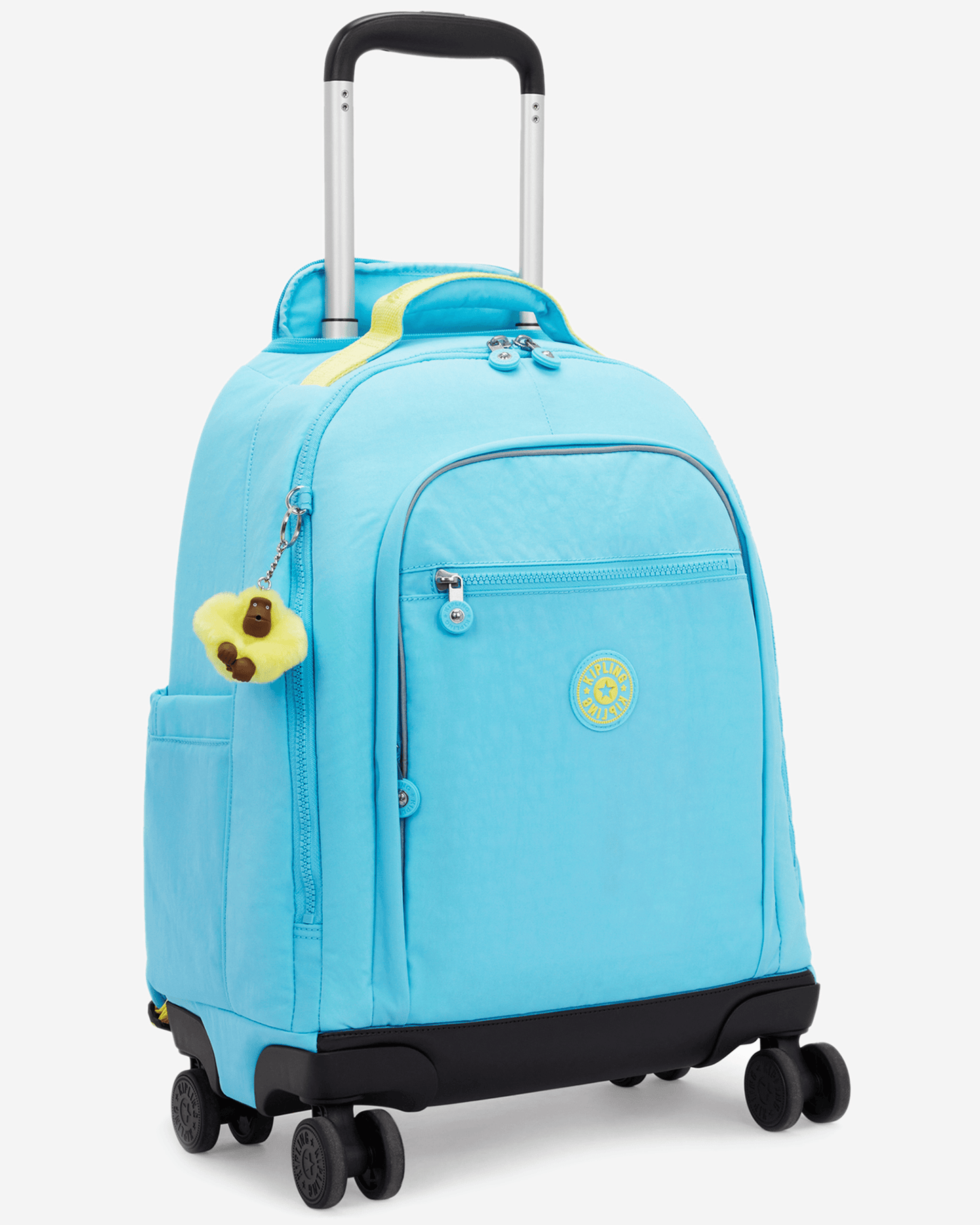 Kipling  New Zea Splash Blue Large Wheeled Backpack with Laptop Compartment I5246-3KR
