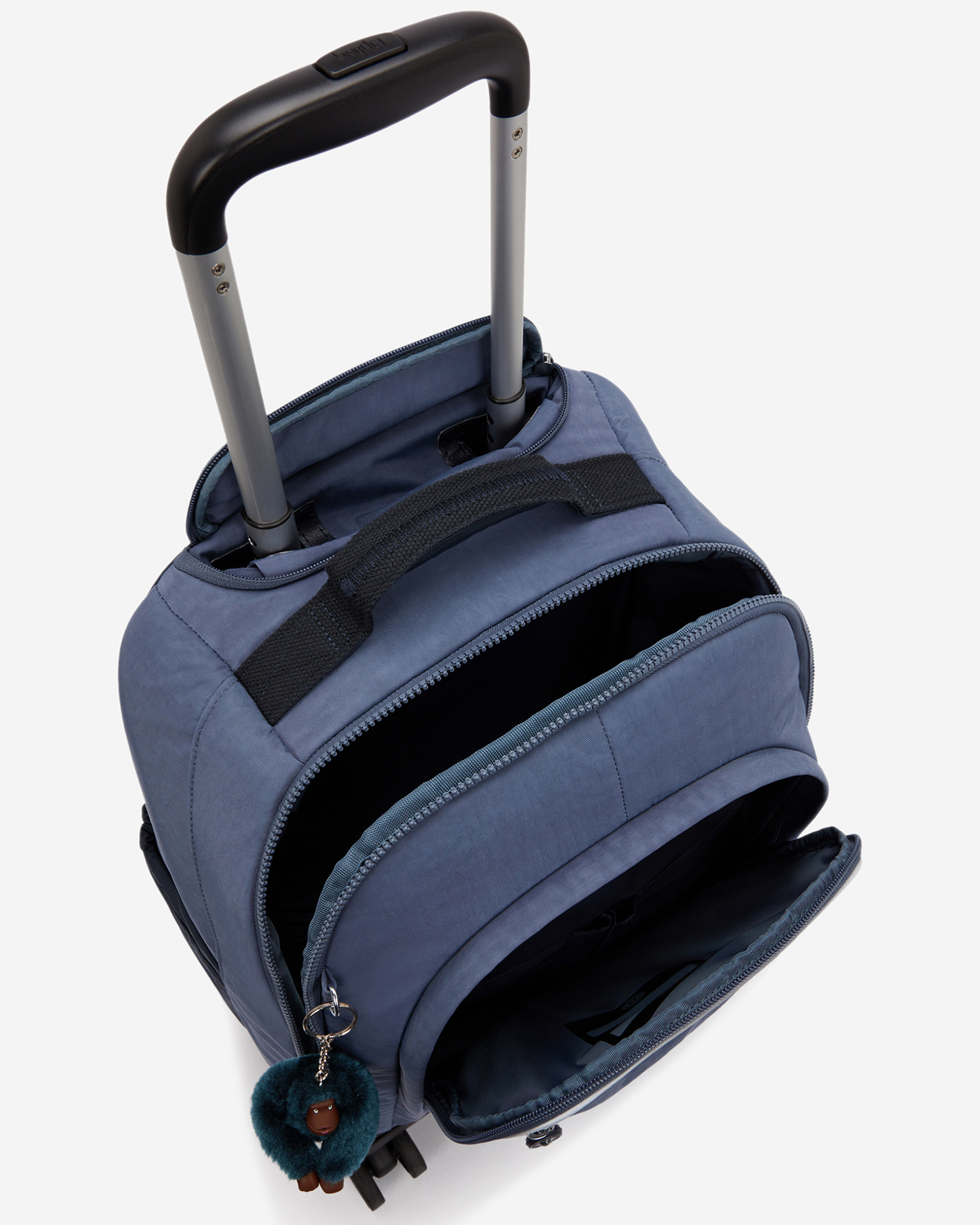 Kipling  New Zea Game Grey Large Wheeled Backpack with Laptop Compartment I5246-7FK