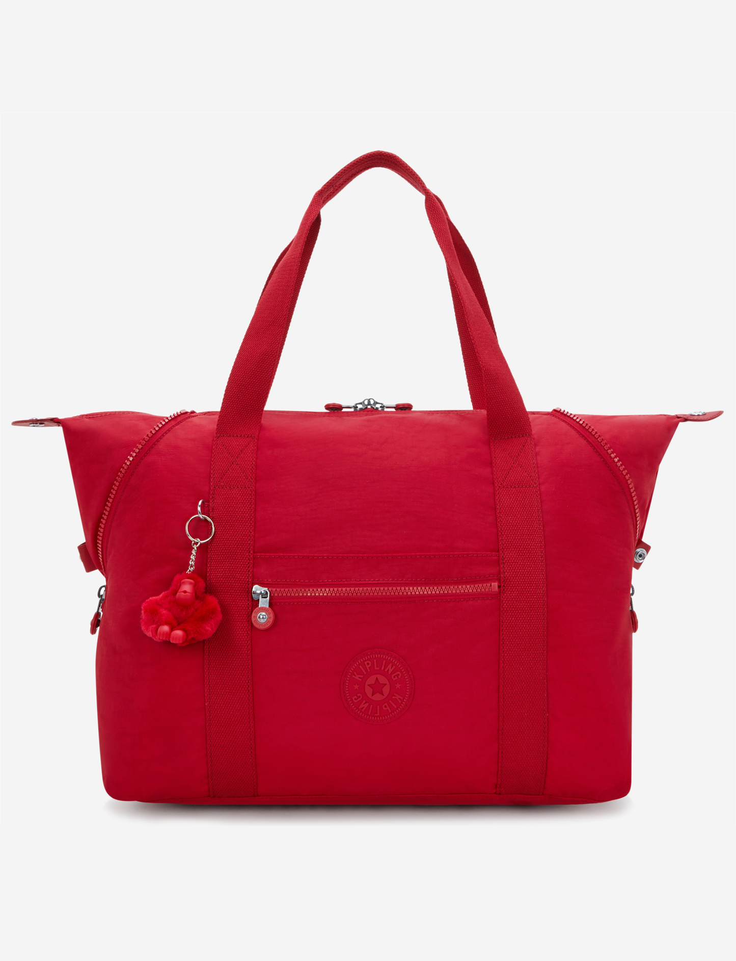 KIPLING Art M Ruby Red Large tote 13405-1NW