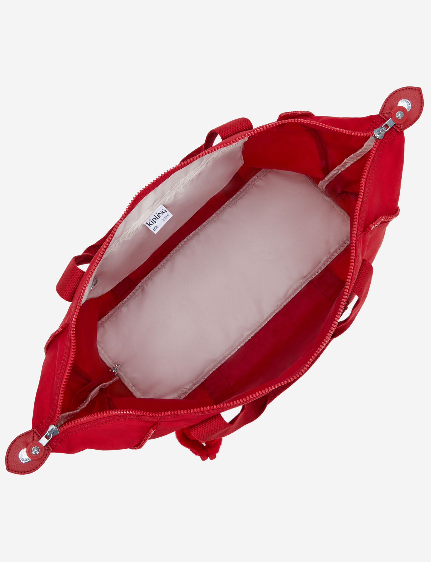 KIPLING Art M Ruby Red Large tote 13405-1NW