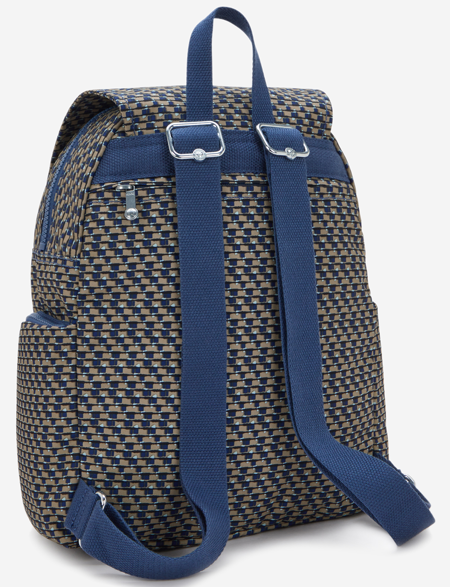 KIPLING City Zip S Blue on Wire Small backpack I6345-9PC