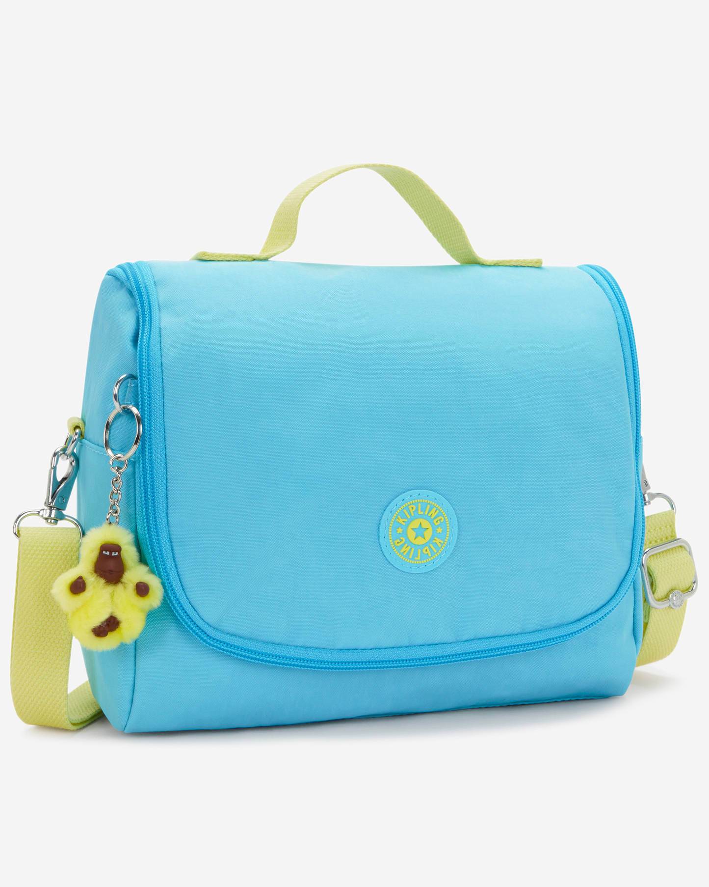 Kipling  New Kichirou Splash Blue Large LunchBag with Trolley Sleeve 15289-3KR