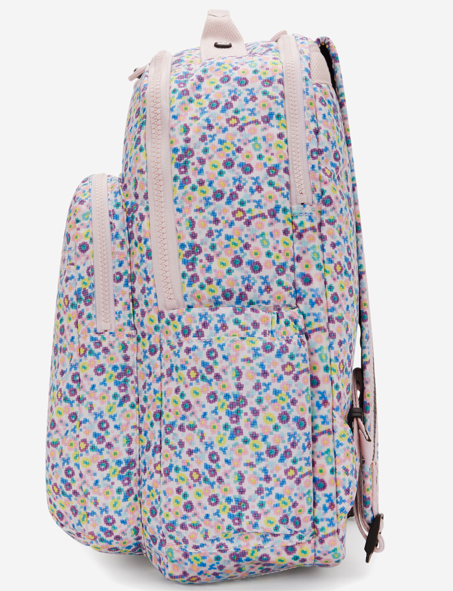 KIPLING Seoul Lap Digi Flower Prt Large backpack (with laptop compartment) I5816-7ER