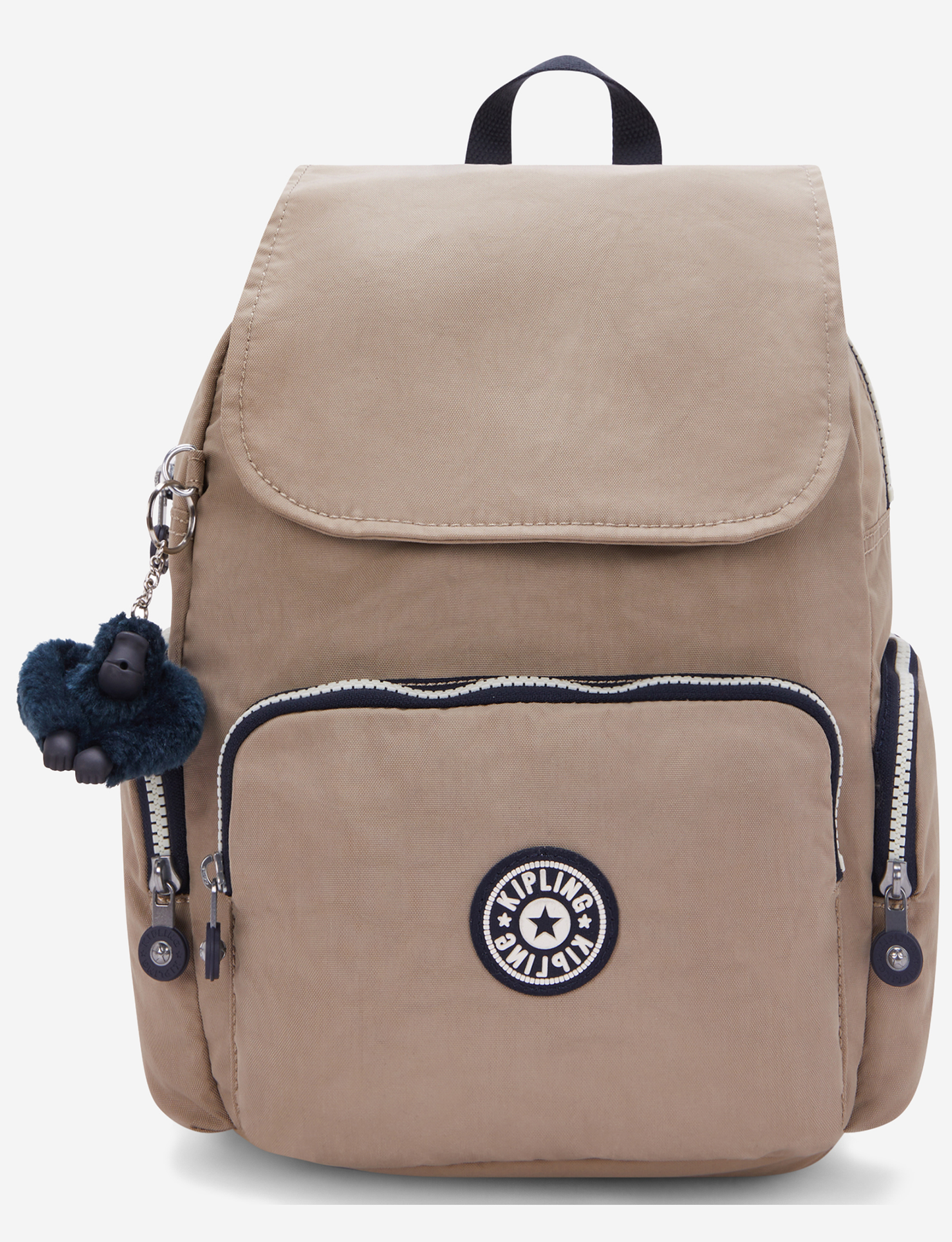 KIPLING City Zip S Soft Taupe C Small backpack I3523-7ML