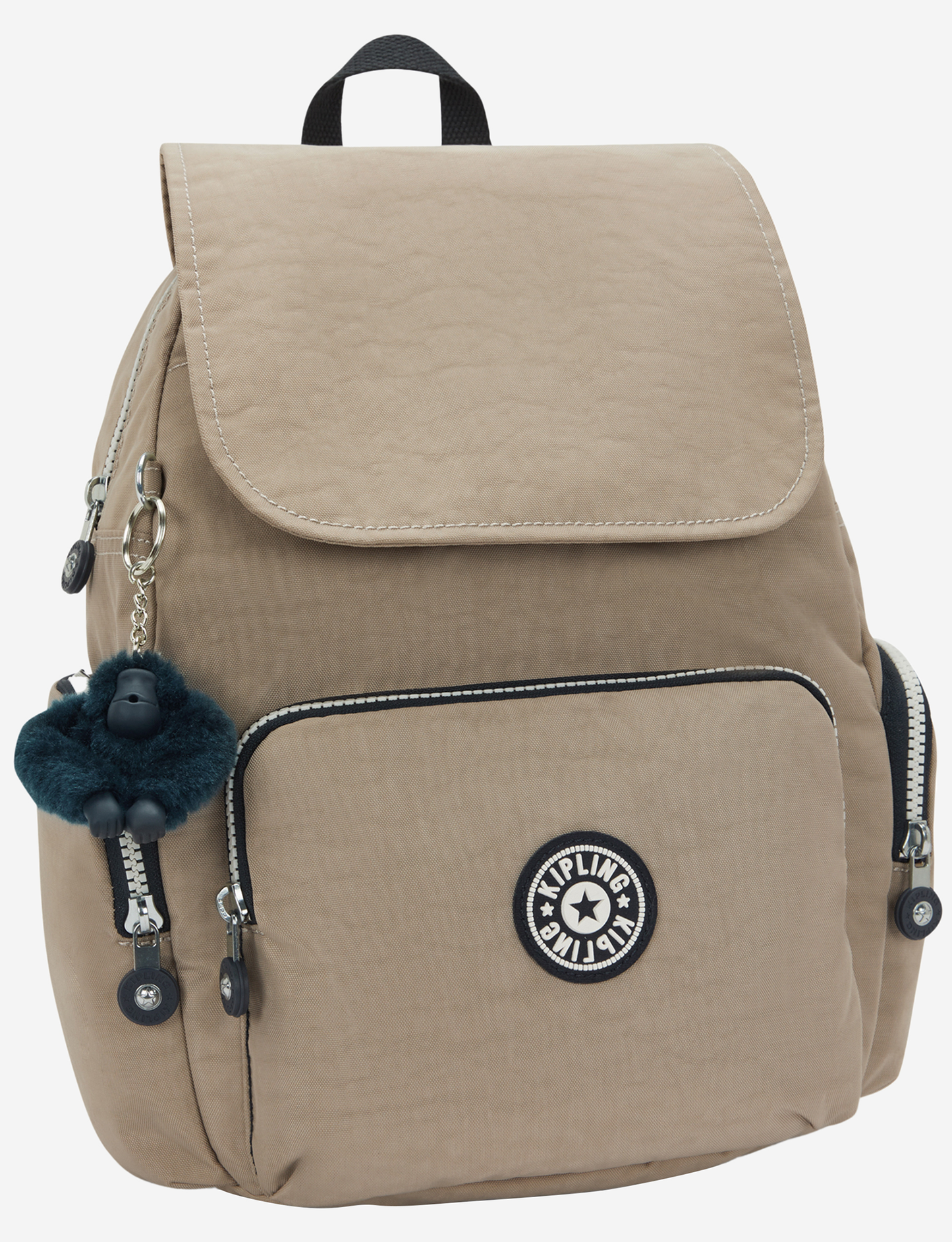 KIPLING City Zip S Soft Taupe C Small backpack I3523-7ML