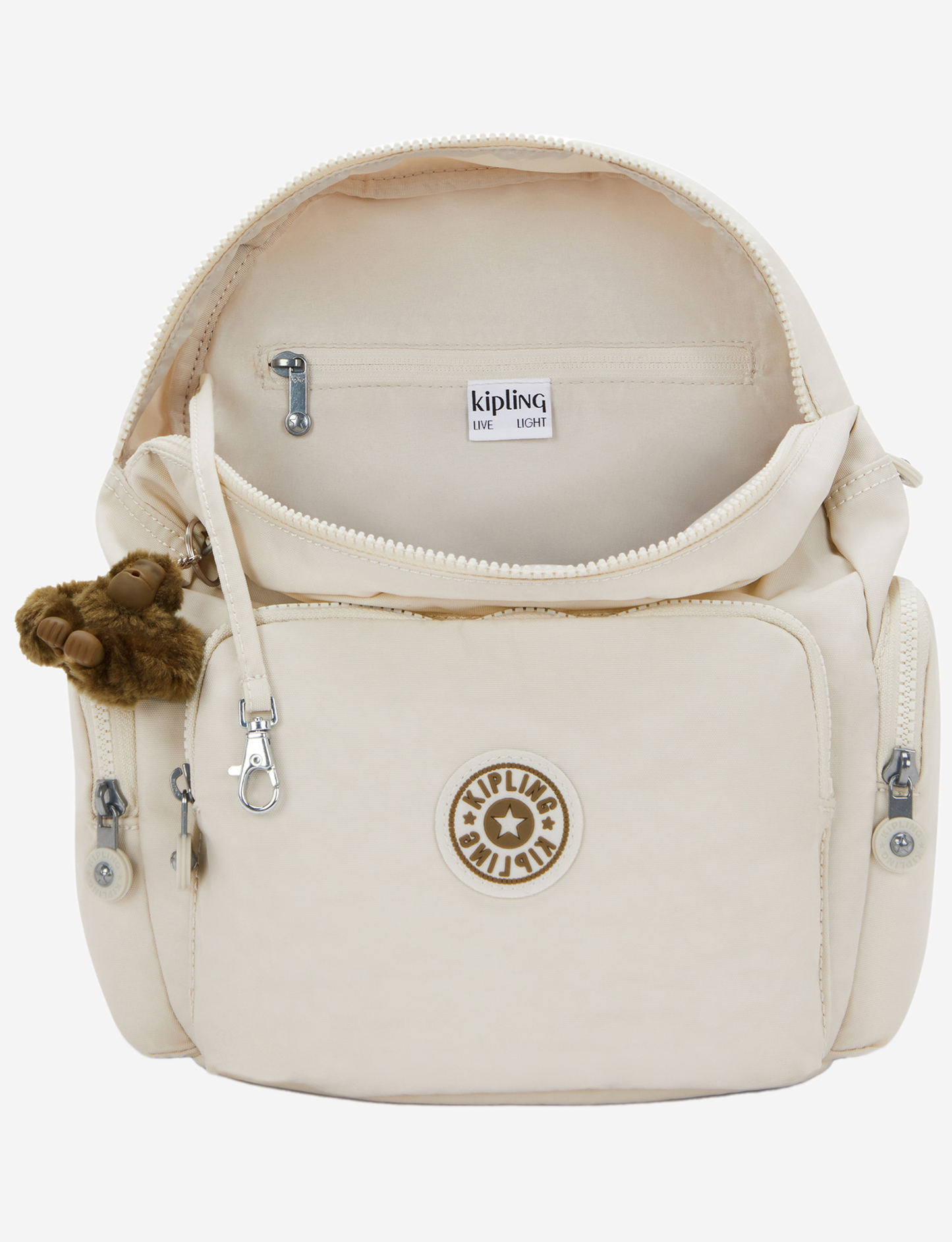 KIPLING City Zip S Soft Sand Small backpack I3523-9LO