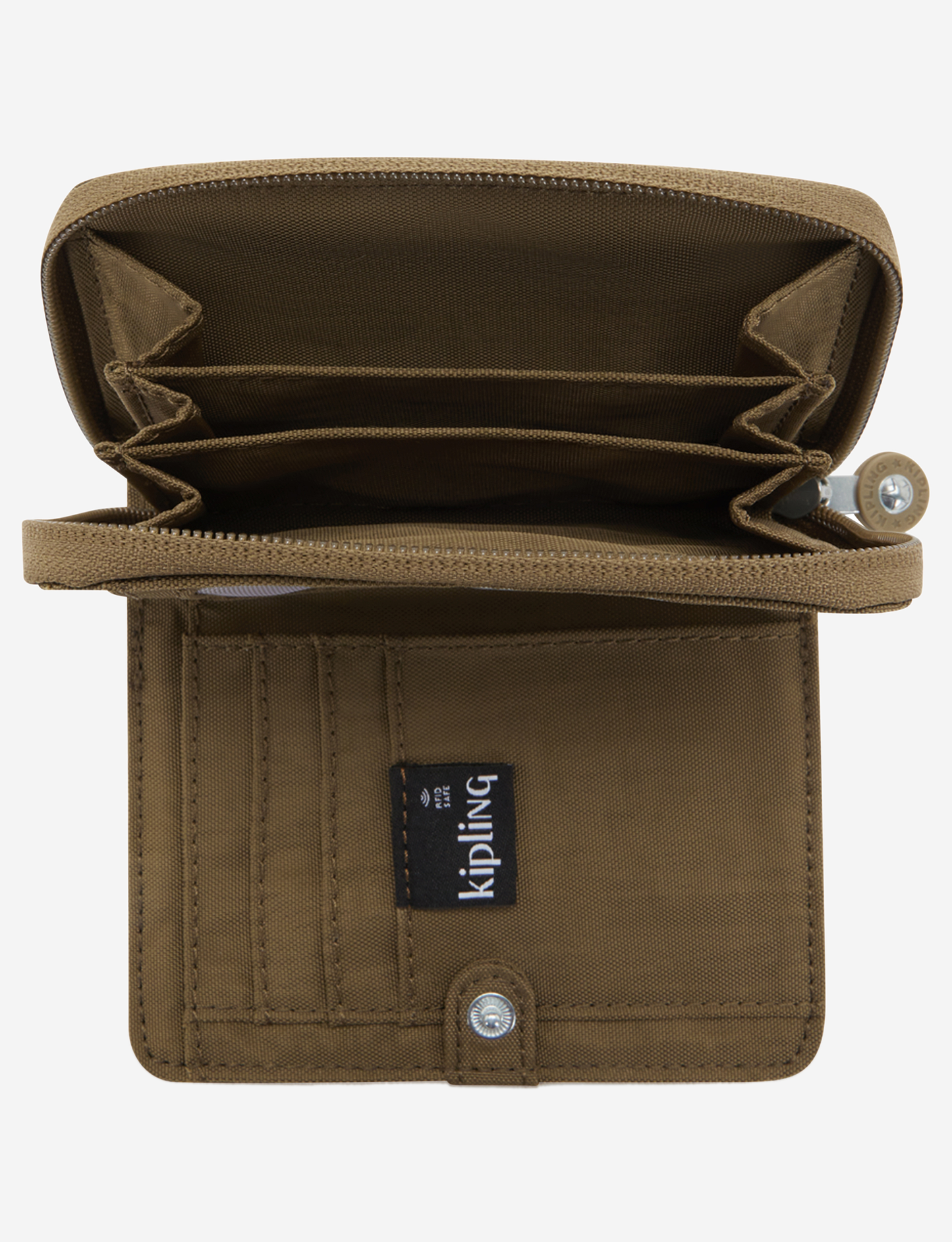 KIPLING Money Love Smooth Khaki Medium Wallet I3738-1NA