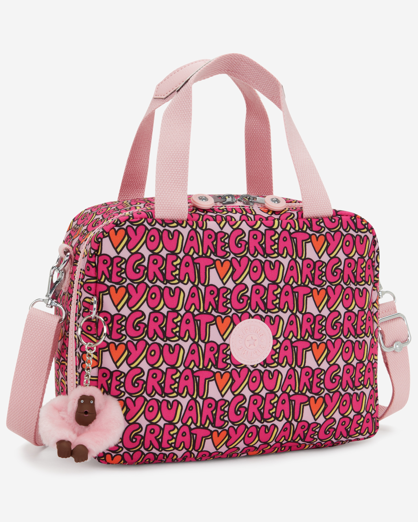 Kipling  Miyo U R Great Prt Large LunchBag with Trolley Sleeve I2989-6KZ