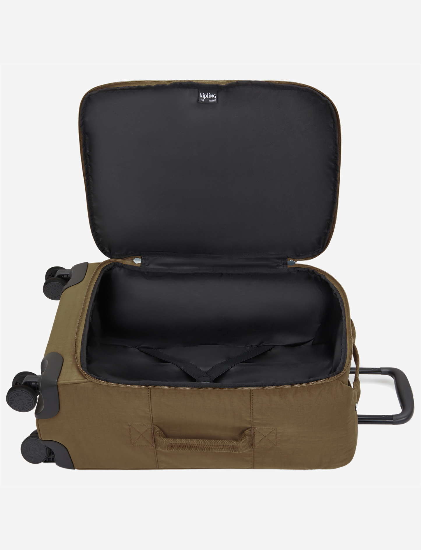 KIPLING Darcey Up S Smooth Khaki Small wheeled luggage I8670-1NA