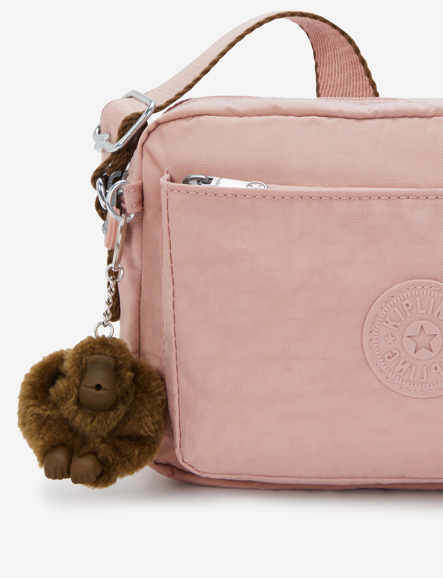 KIPLING Abanu M Memory Pink Medium crossbody I7076-0PN