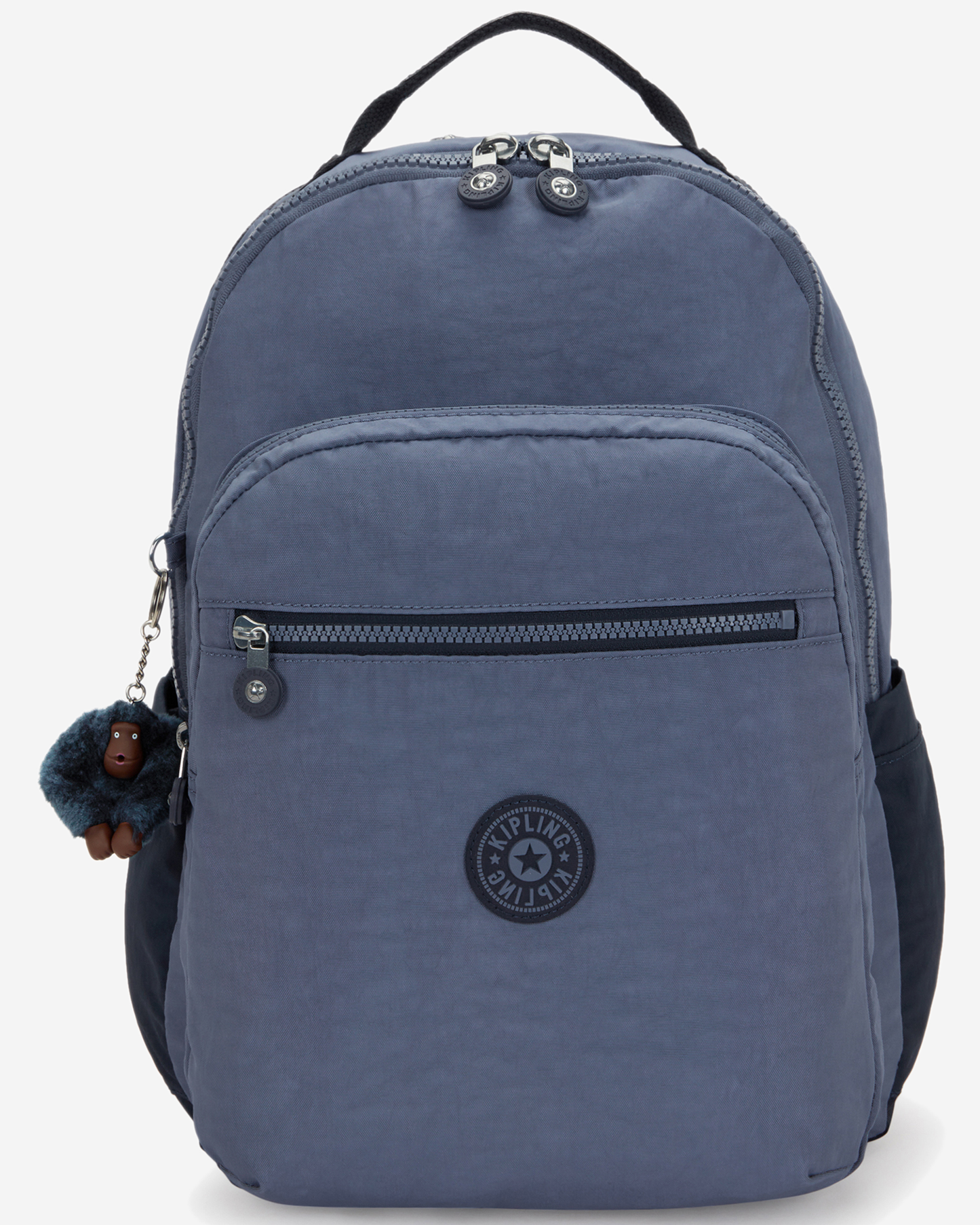 Kipling  Seoul Lap Game Grey Large Backpack with Laptop Compartment I4275-7FK