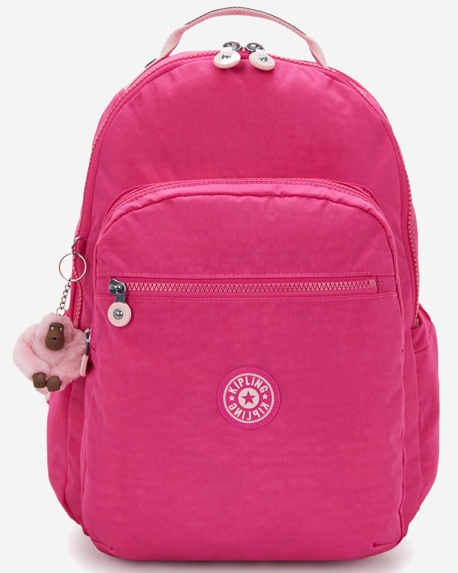 Kipling  Seoul Lap Intense Rose Large Backpack with Laptop Compartment I4275-2GU