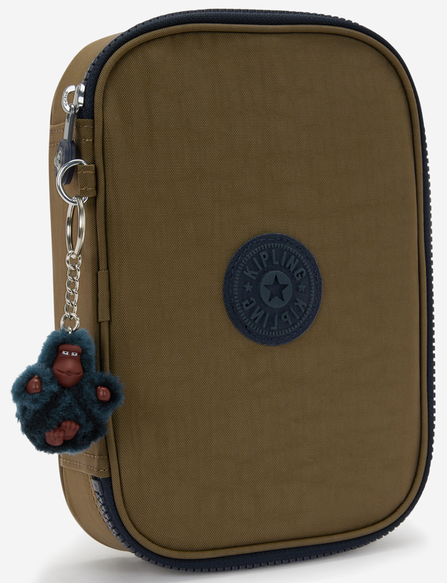 KIPLING 100 Pens Treasure Green Large pencase 09405-1HW