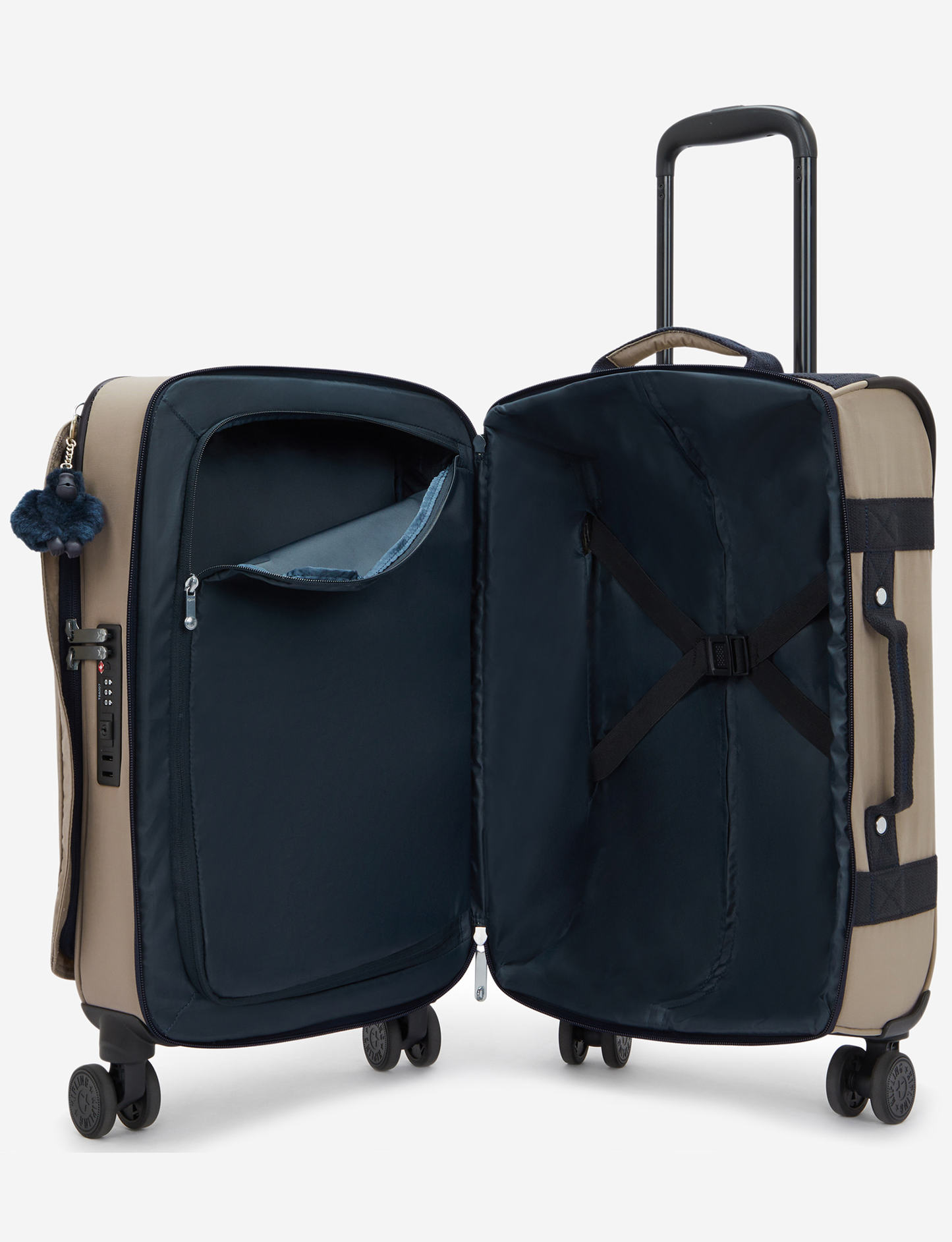 KIPLING Spontaneous S Soft Taupe C Small wheeled luggage I5508-7ML