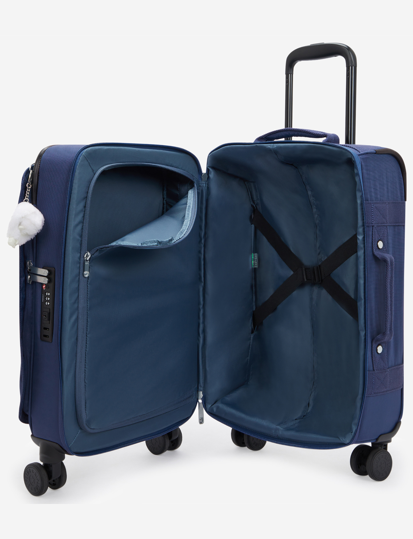 KIPLING Spontaneous S Casual Blue C Small wheeled luggage I5508-3RA