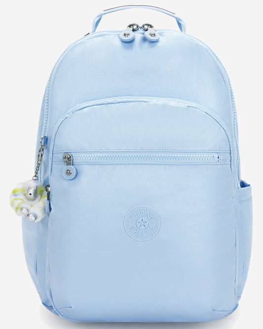 Kipling  Seoul College Extra Clear Sky Met Large Backpack with Laptop Compartment I3514-4PA
