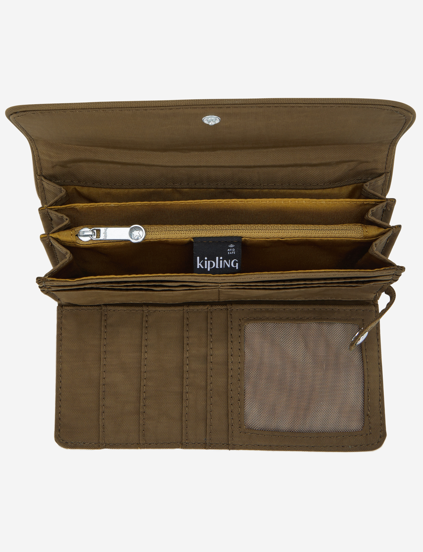 KIPLING Money Land Smooth Khaki Large wallet I4191-1NA